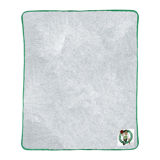 Boston Celtics NBA Silk Touch Sherpa Throw Blanket - Green