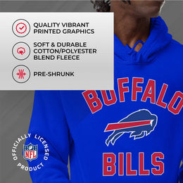 Buffalo Bills NFL Adult Gameday Hooded Sweatshirt - Royal