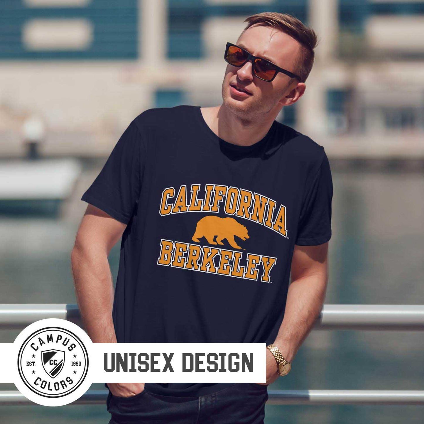 Cal Golden Bears NCAA Adult Gameday Cotton T-Shirt - Navy