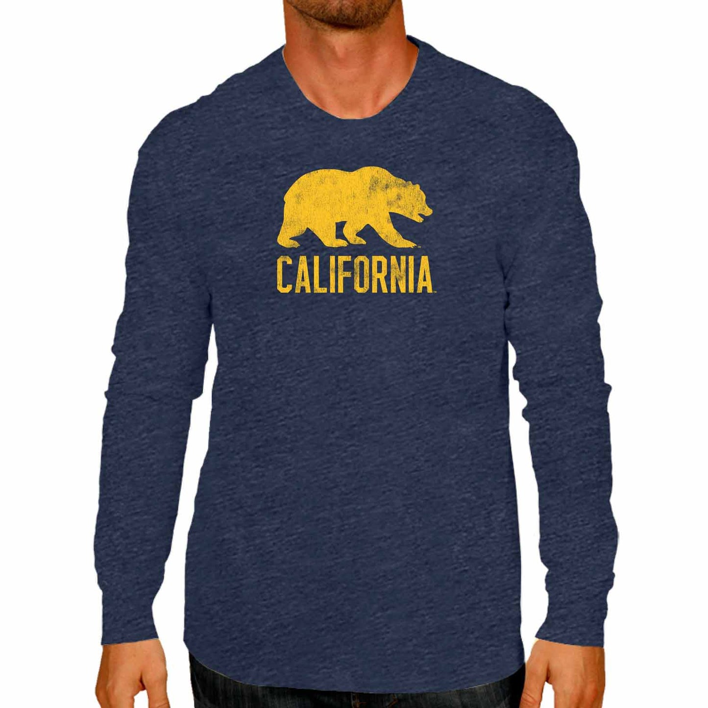 Cal Golden Bears NCAA MVP Adult Long-Sleeve Shirt - Navy