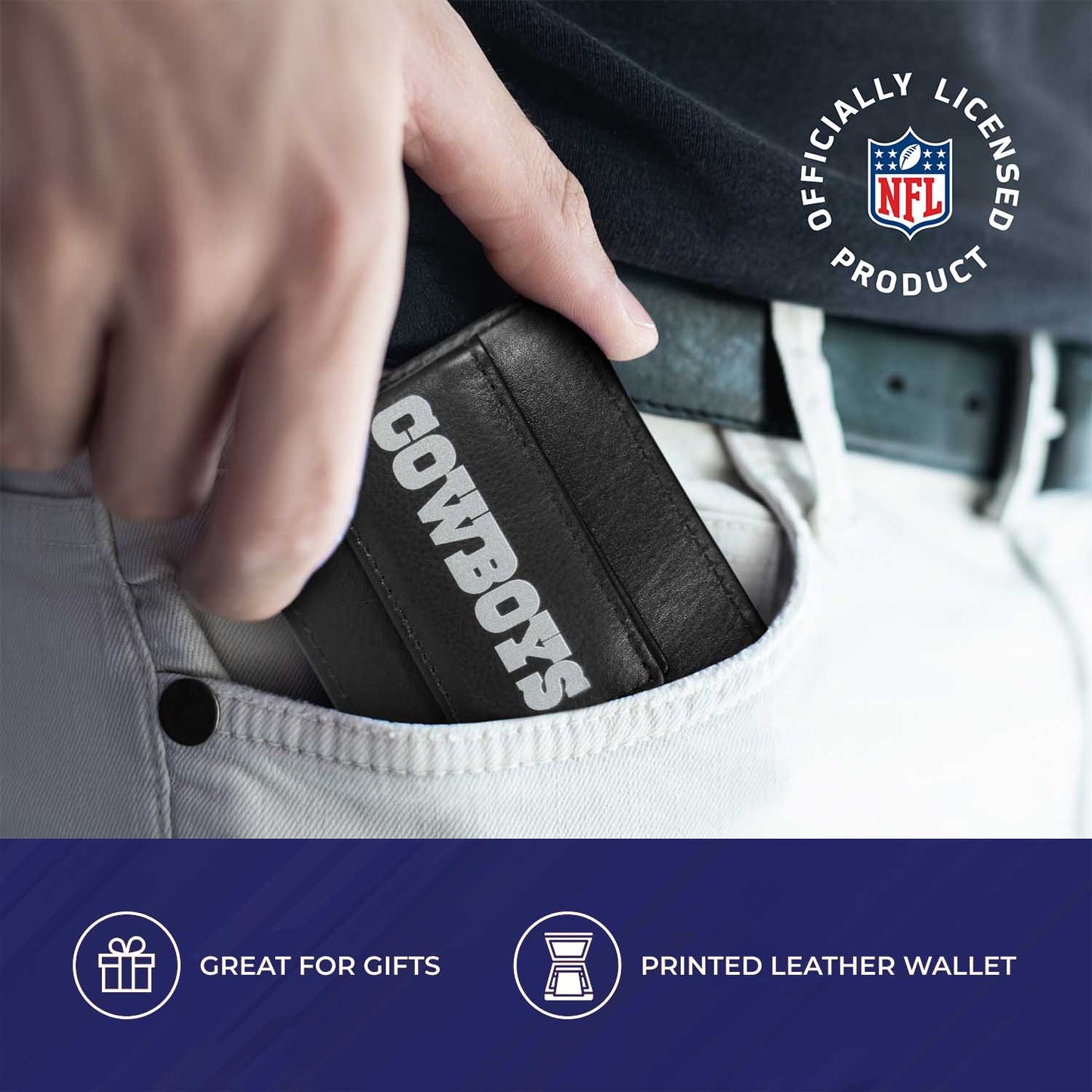 Dallas Cowboys NFL Bottle Opener Keychain Bundle - Black
