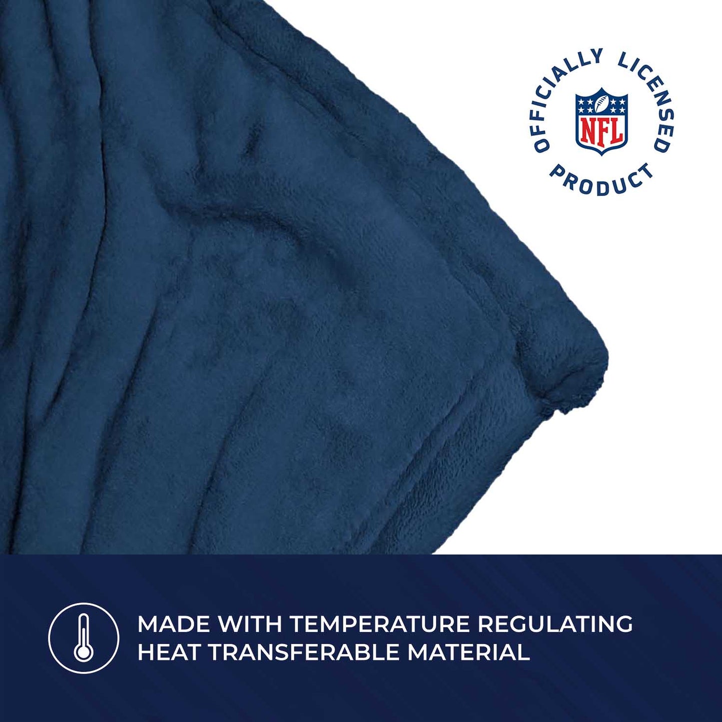 Dallas Cowboys NORTHWEST NFL Silk Touch Throw Blanket - Navy