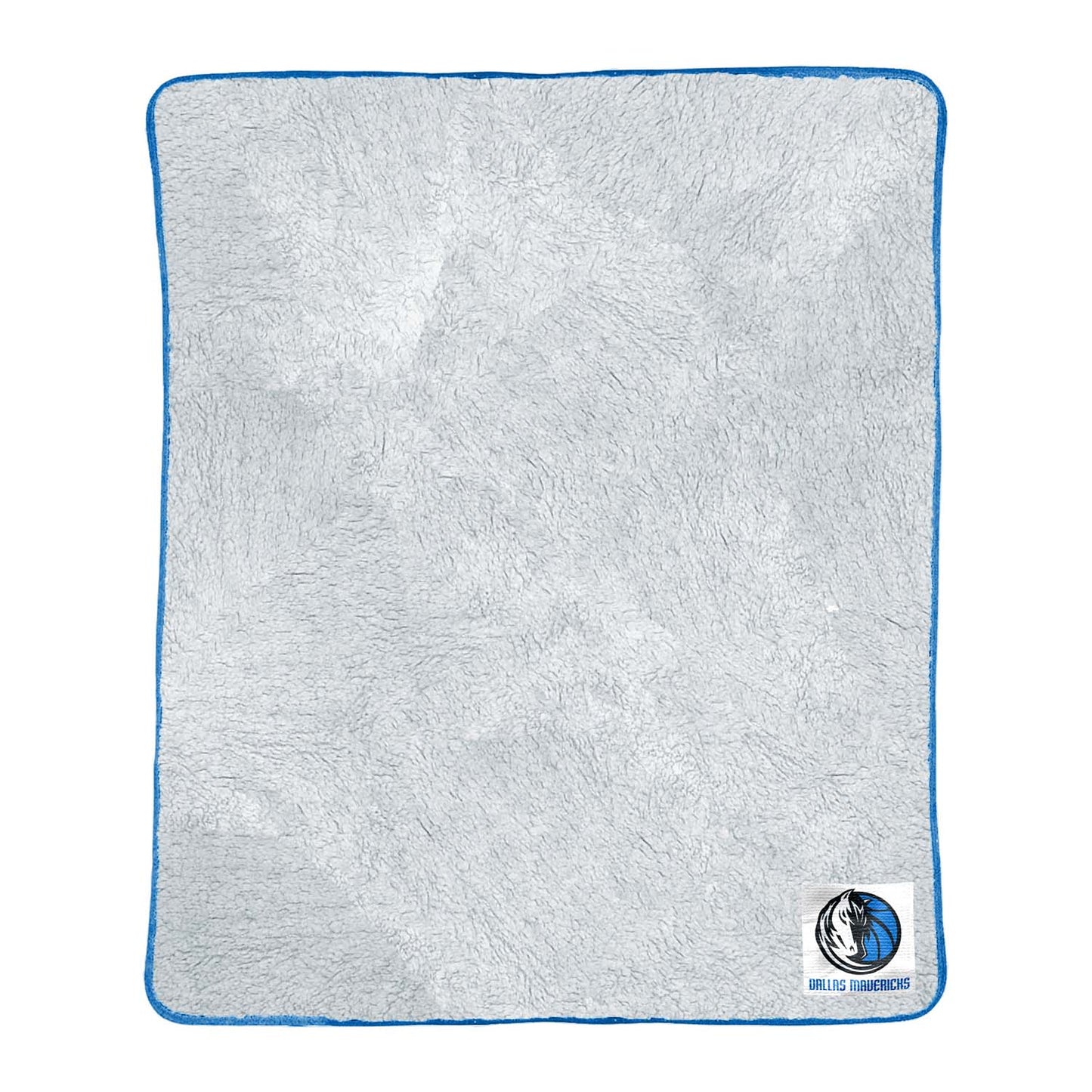 Dallas Mavericks NBA Silk Touch Sherpa Throw Blanket - Navy