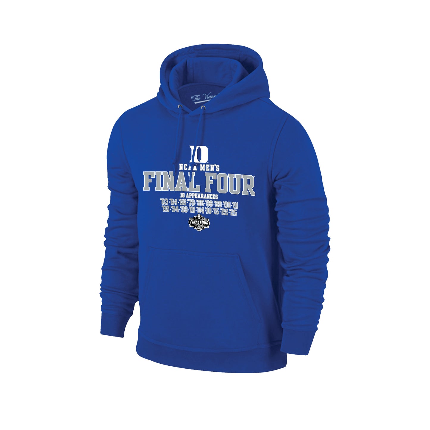Duke Blue Devils 2025 NCAA Men's Basketball Tournament Built To Dance Hooded Sweatshirt - Royal