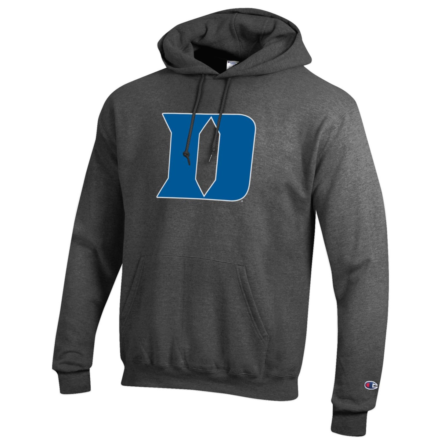 Duke Blue Devils Adult Mascot Fleece Hooded Sweatshirt - Charcoal