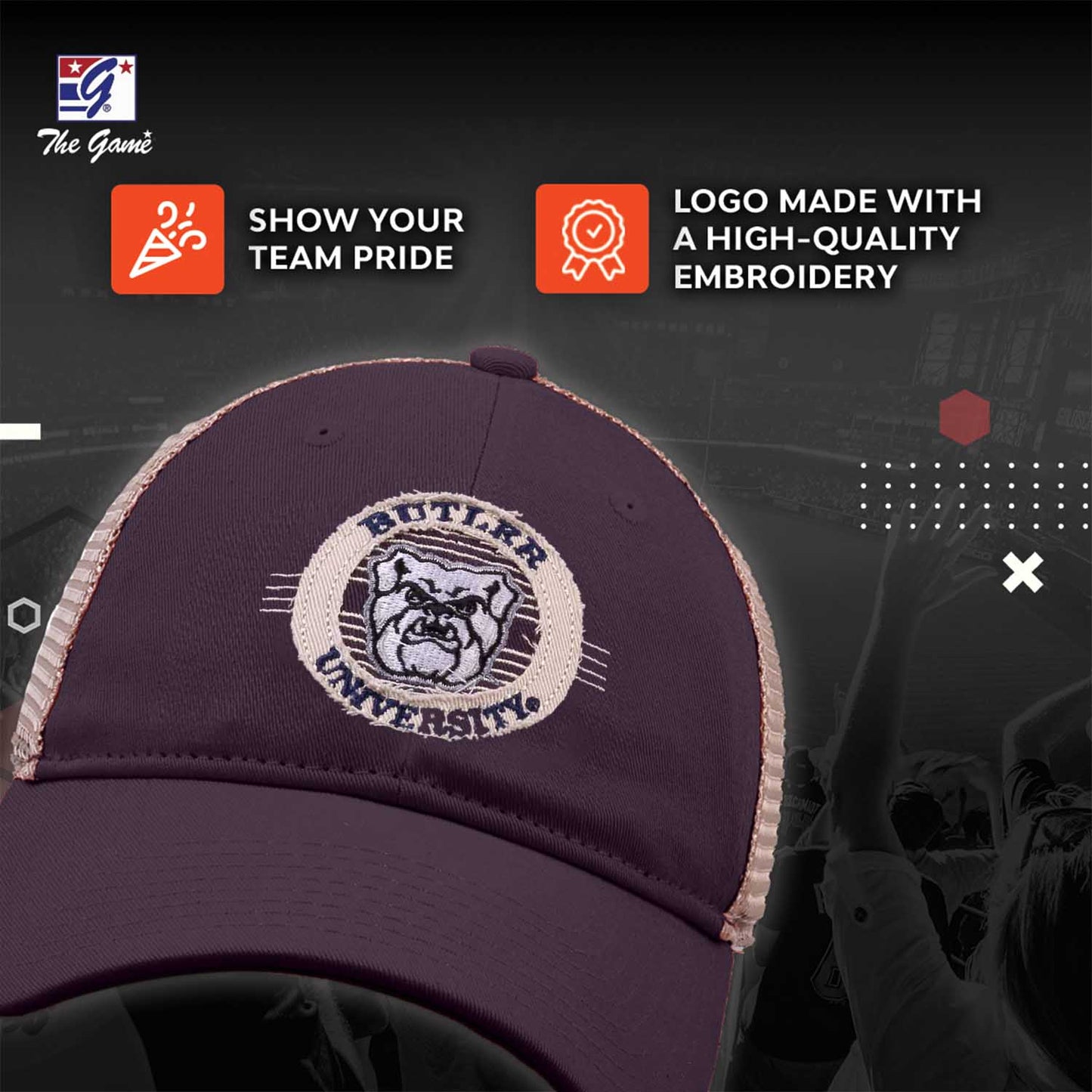 Butler Bulldogs NCAA Snapback - Navy