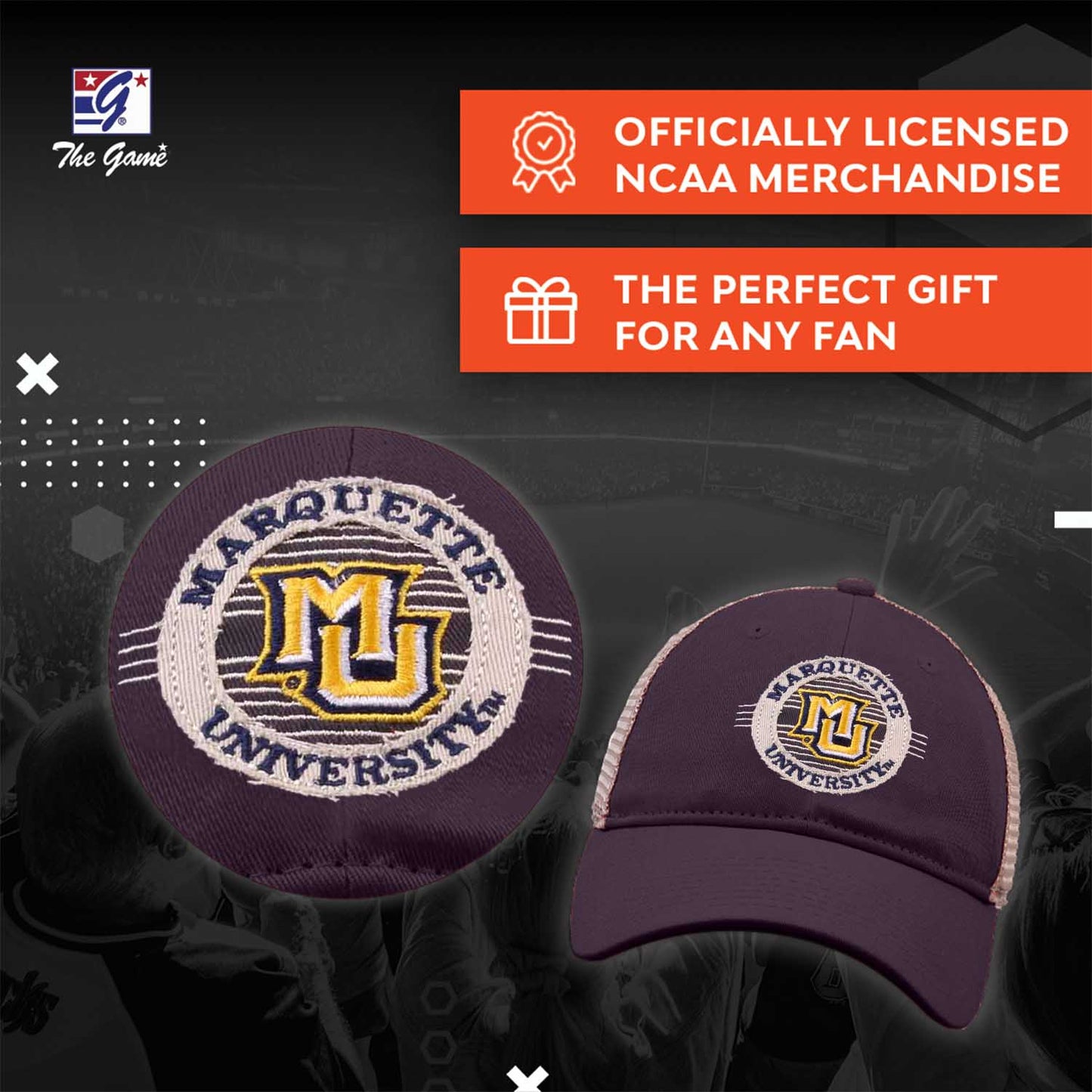 Marquette Golden Eagles NCAA Snapback - Navy