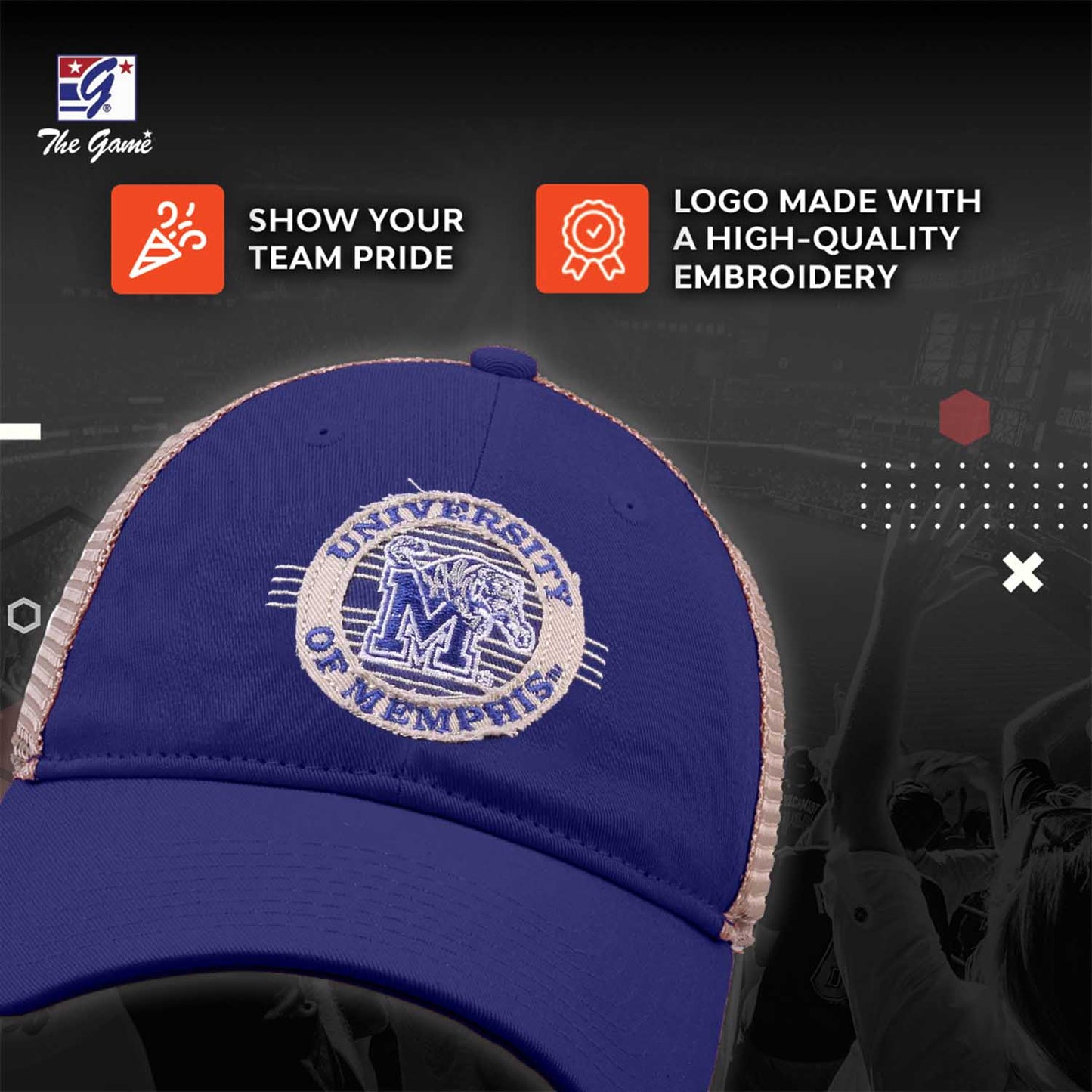 Memphis Tigers NCAA Snapback - Royal