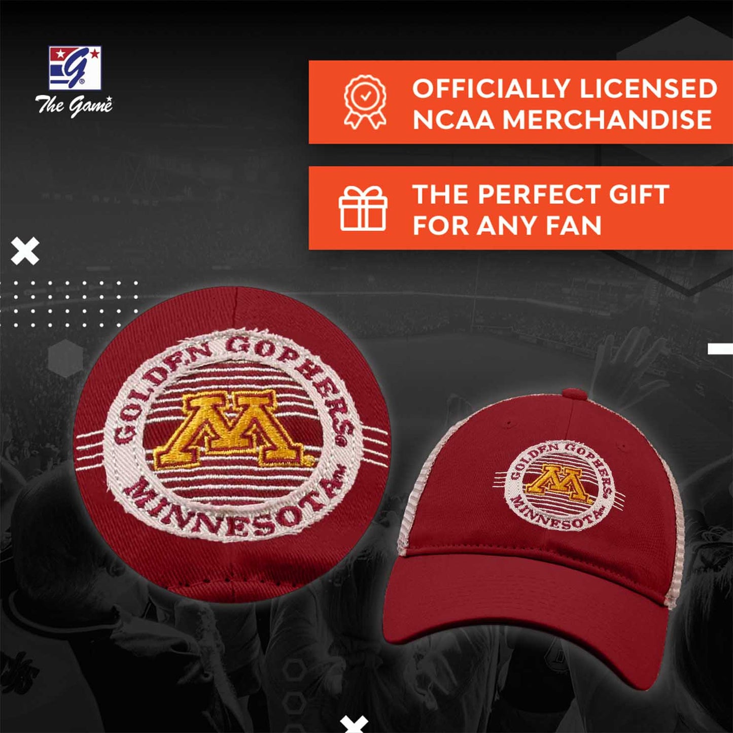 Minnesota Golden Gophers NCAA Snapback - Maroon