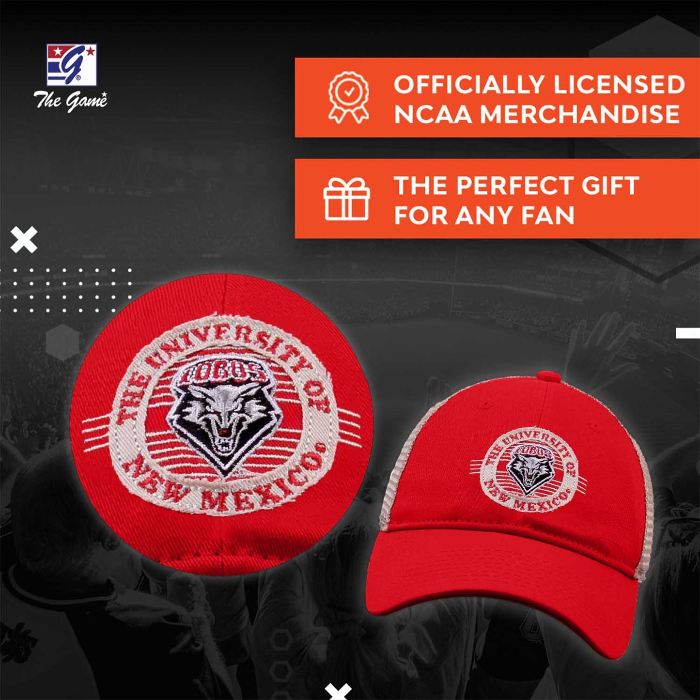 New Mexico Lobos NCAA Snapback - Red