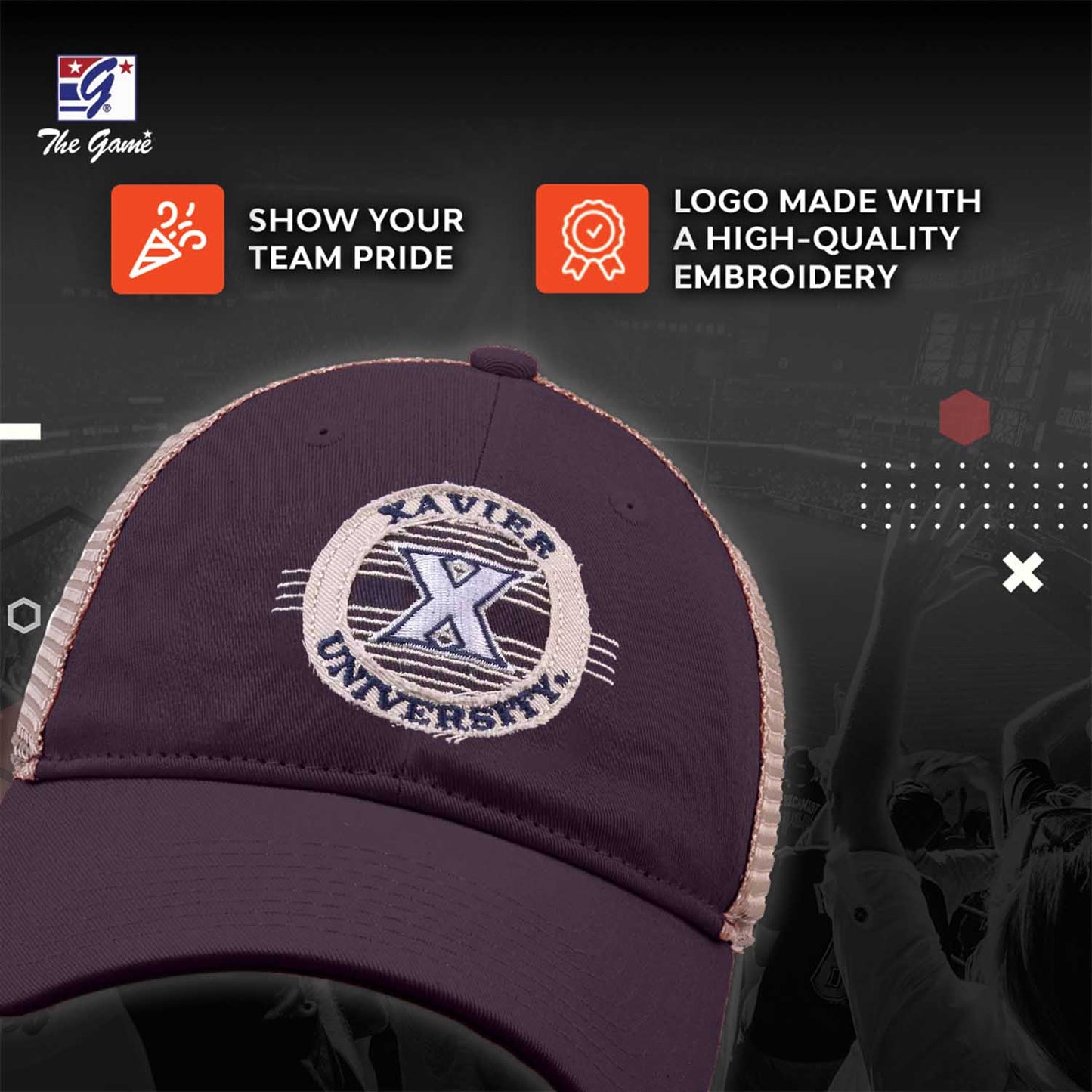Xavier Musketeers NCAA Snapback - Navy