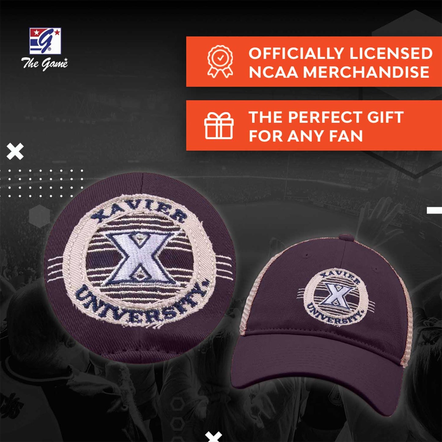 Xavier Musketeers NCAA Snapback - Navy