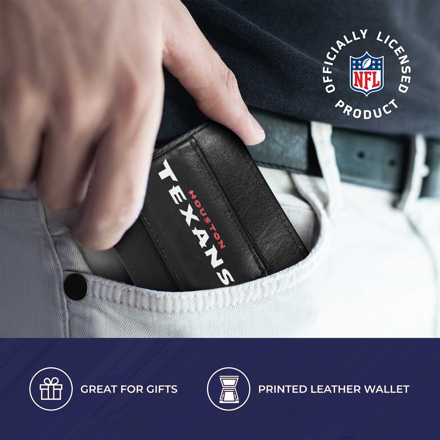 Houston Texans NFL Bottle Opener Keychain Bundle - Black