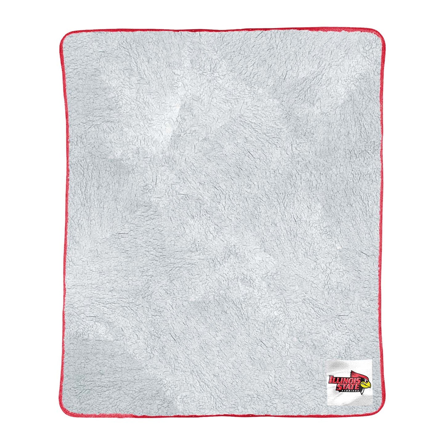 Illinois State Redbirds NCAA Silk Sherpa College Throw Blanket - Red