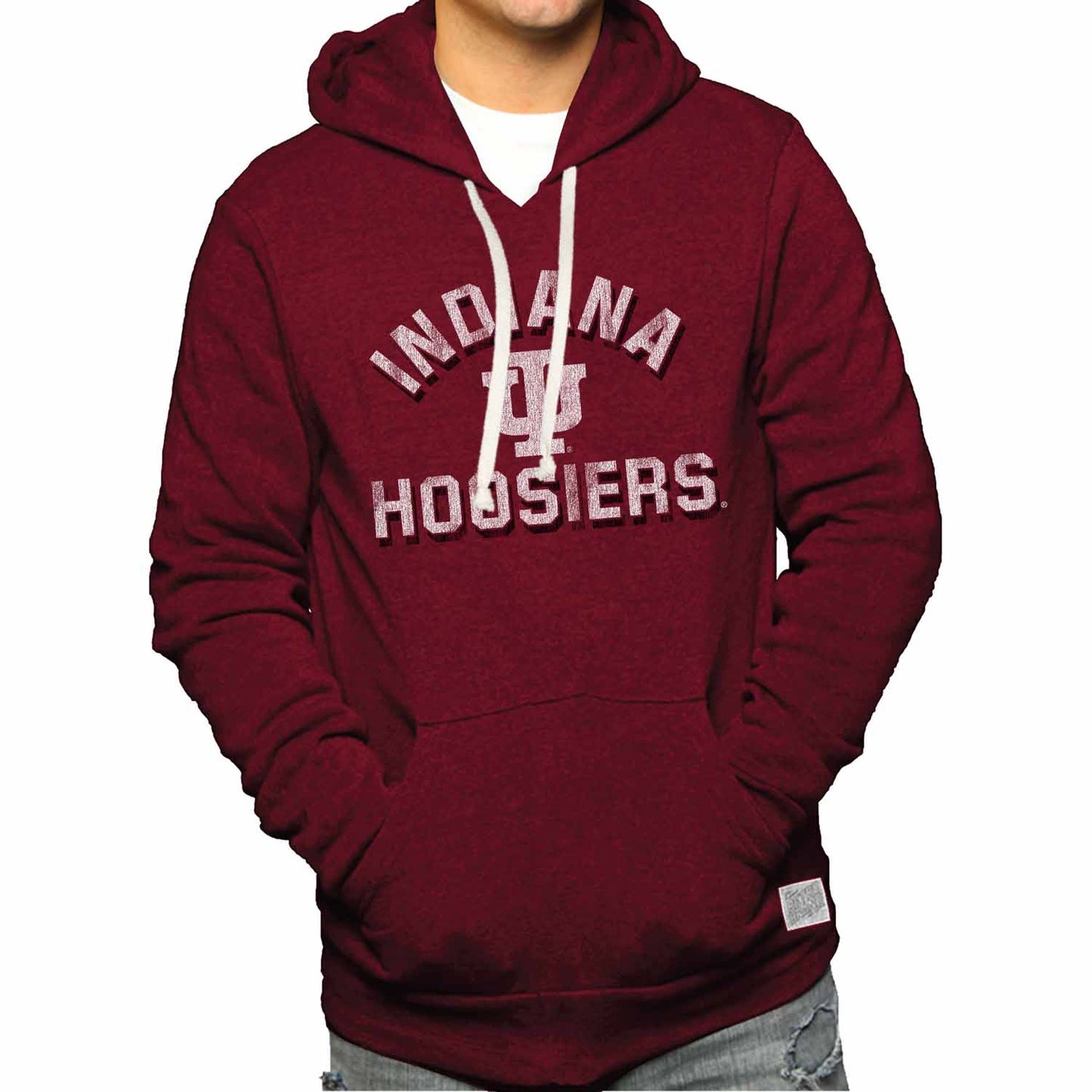 Indiana Hoosiers Adult University Hoodie - Crimson