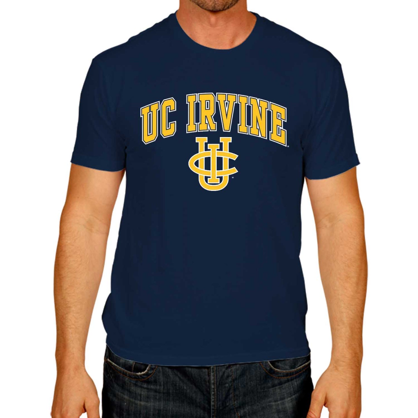 UC-Irvine Anteaters NCAA Adult Gameday Cotton T-Shirt - Navy