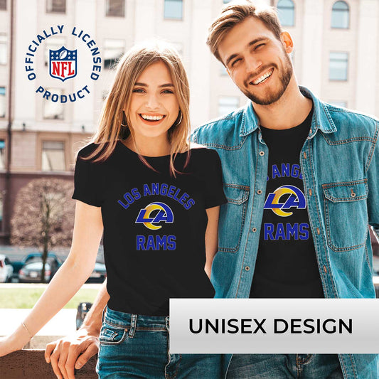Los Angeles Rams NFL Adult Gameday T-Shirt - Black