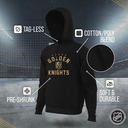 Las Vegas Golden Knights Adult NHL Gameday Hooded Sweatshirt - Black