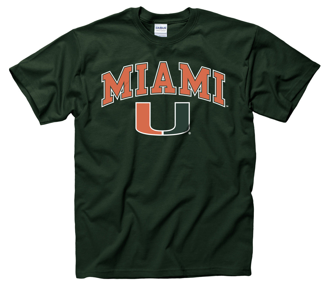 Miami Hurricanes NCAA Adult Gameday Cotton T-Shirt - Green