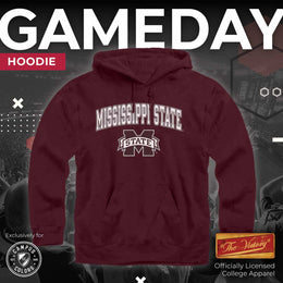 Mississippi State Bulldogs Adult Arch & Logo Soft Style Gameday Hooded Sweatshirt - Team Color