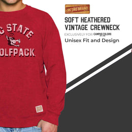 NC State Wolfpack Adult University Crewneck - Red