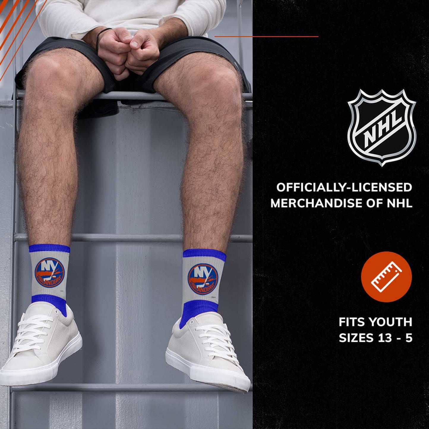 New York Islanders NHL Youth Surge Socks - Royal