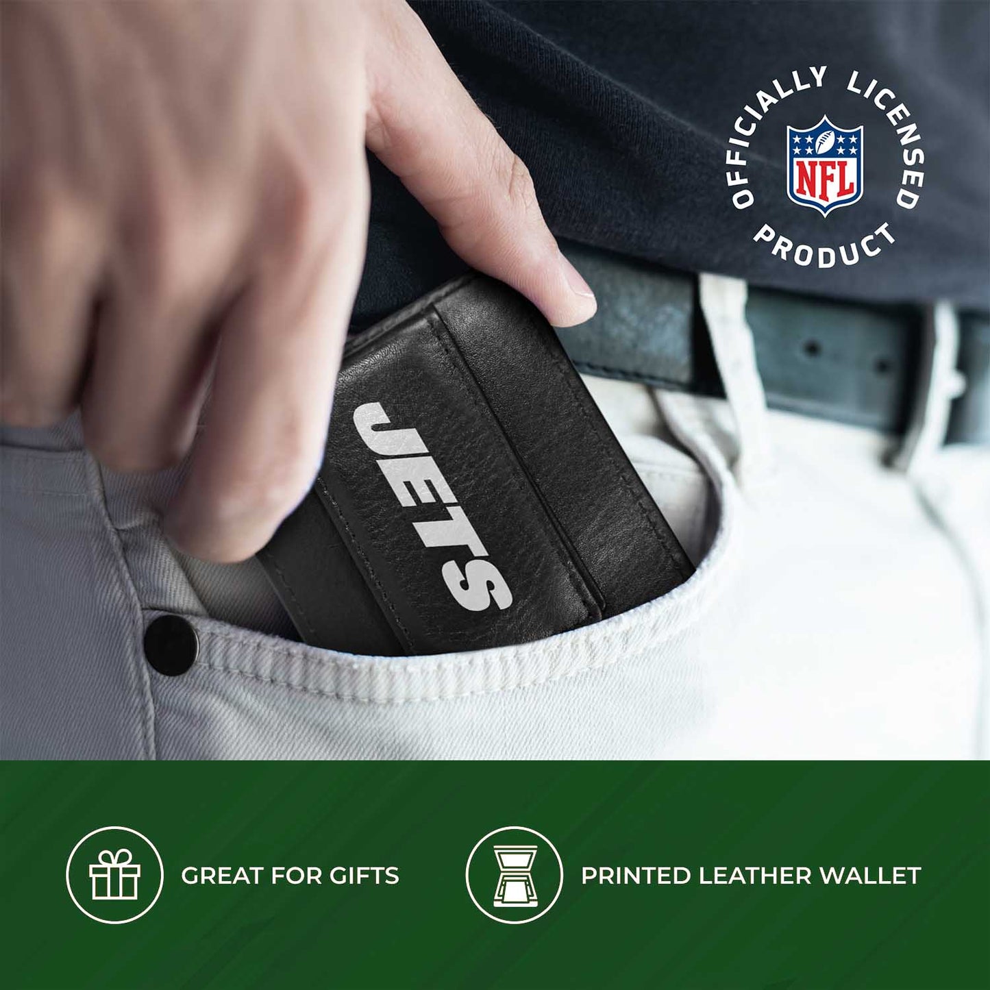 New York Jets NFL Bottle Opener Keychain Bundle - Black