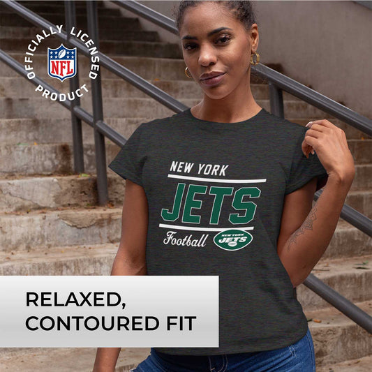 New York Jets NFL Gameday Women's Relaxed Fit T-shirt - Black