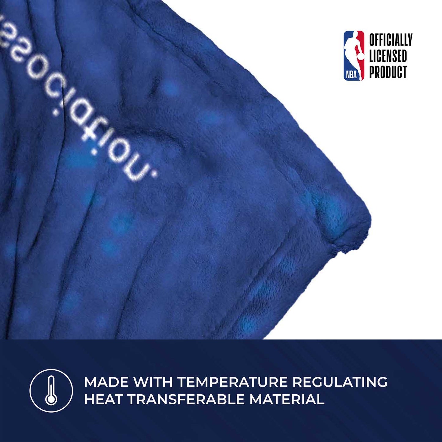 Philadelphia 76ers Northwest NBA Hi-Def Joel Embiid Silk Blanket - Blue