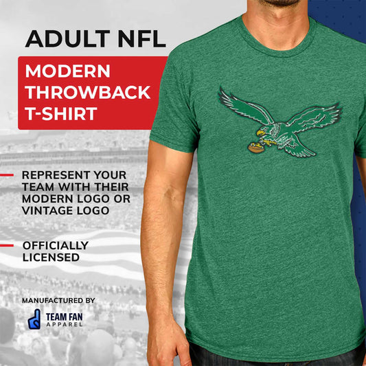 Philadelphia Eagles NFL Modern Throwback T-shirt - Green