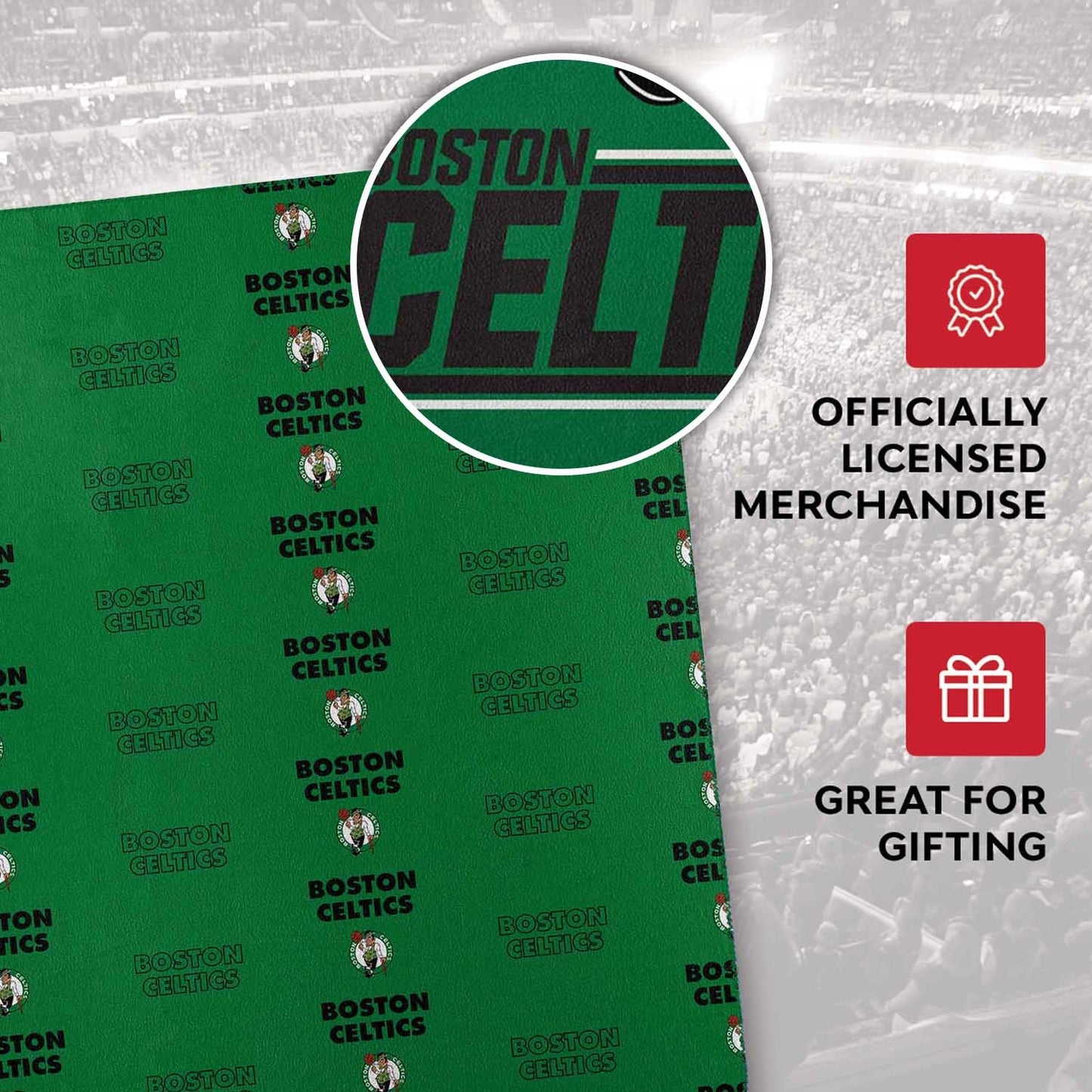 Boston Celtics NBA Double Sided Blanket - Green