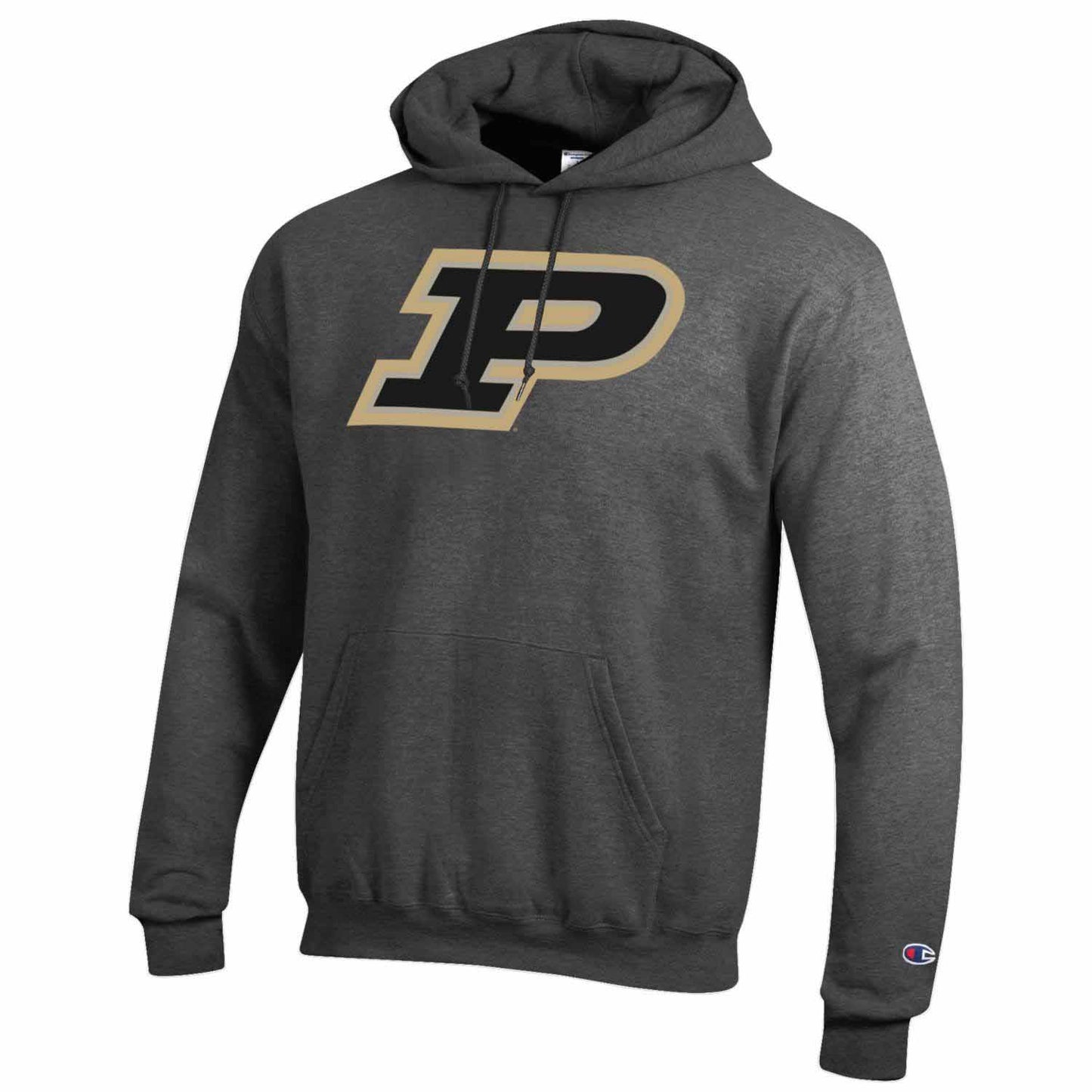 Purdue Boilermakers Adult Mascot Fleece Hooded Sweatshirt - Charcoal