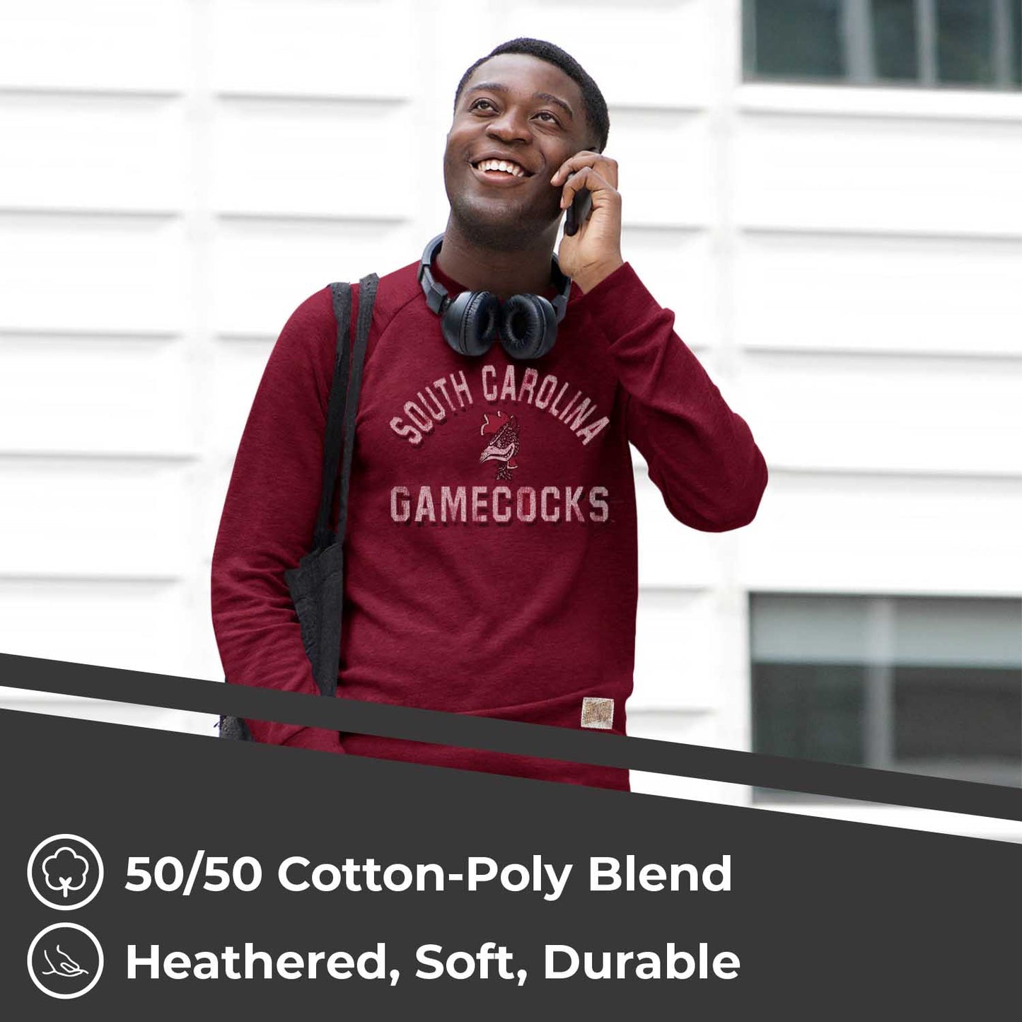 South Carolina Gamecocks Adult University Crewneck - Crimson