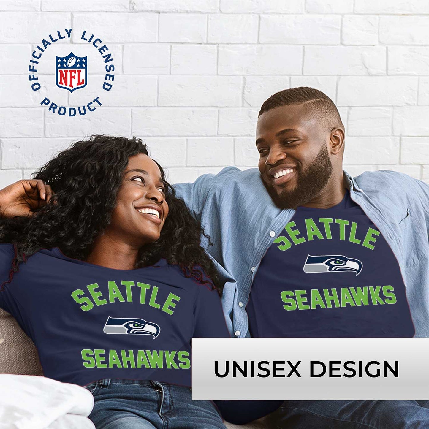 Seattle Seahawks NFL Gameday Adult Long Sleeve Shirt - Navy