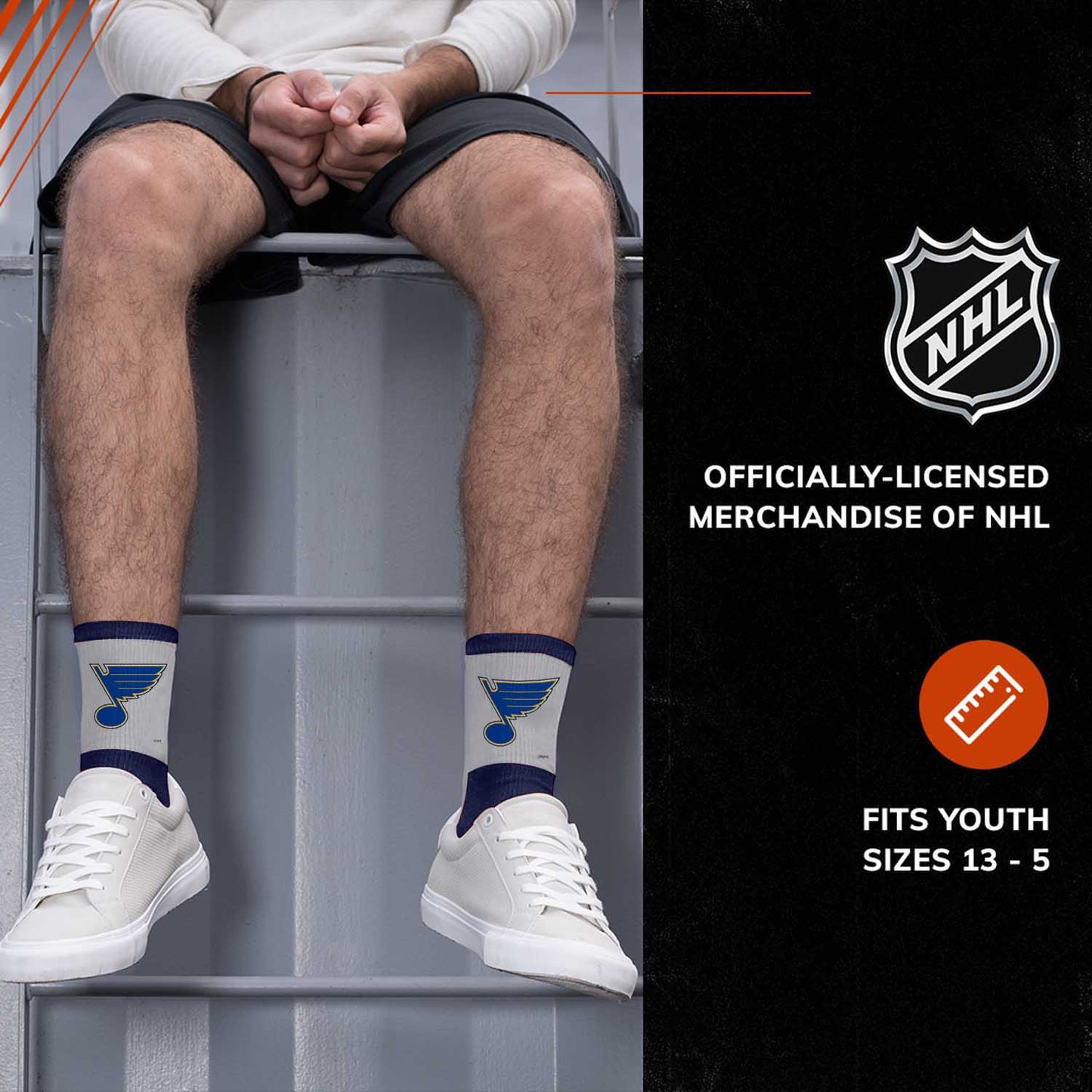 St. Louis Blues NHL Youth Surge Socks - Royal
