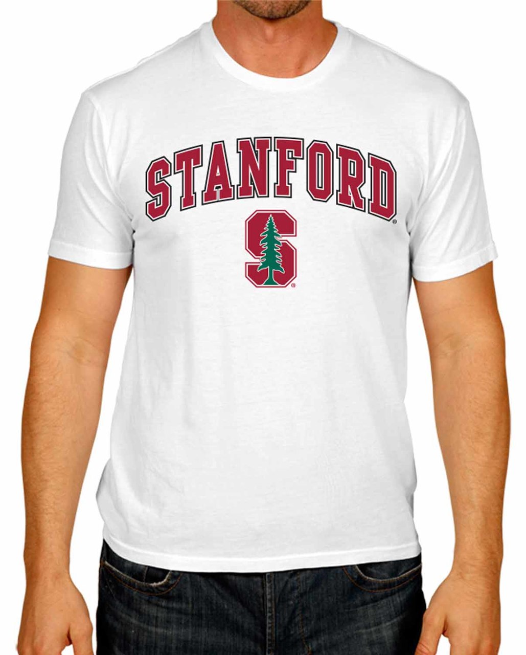 Stanford Cardinal NCAA Adult Gameday Cotton T-Shirt - White