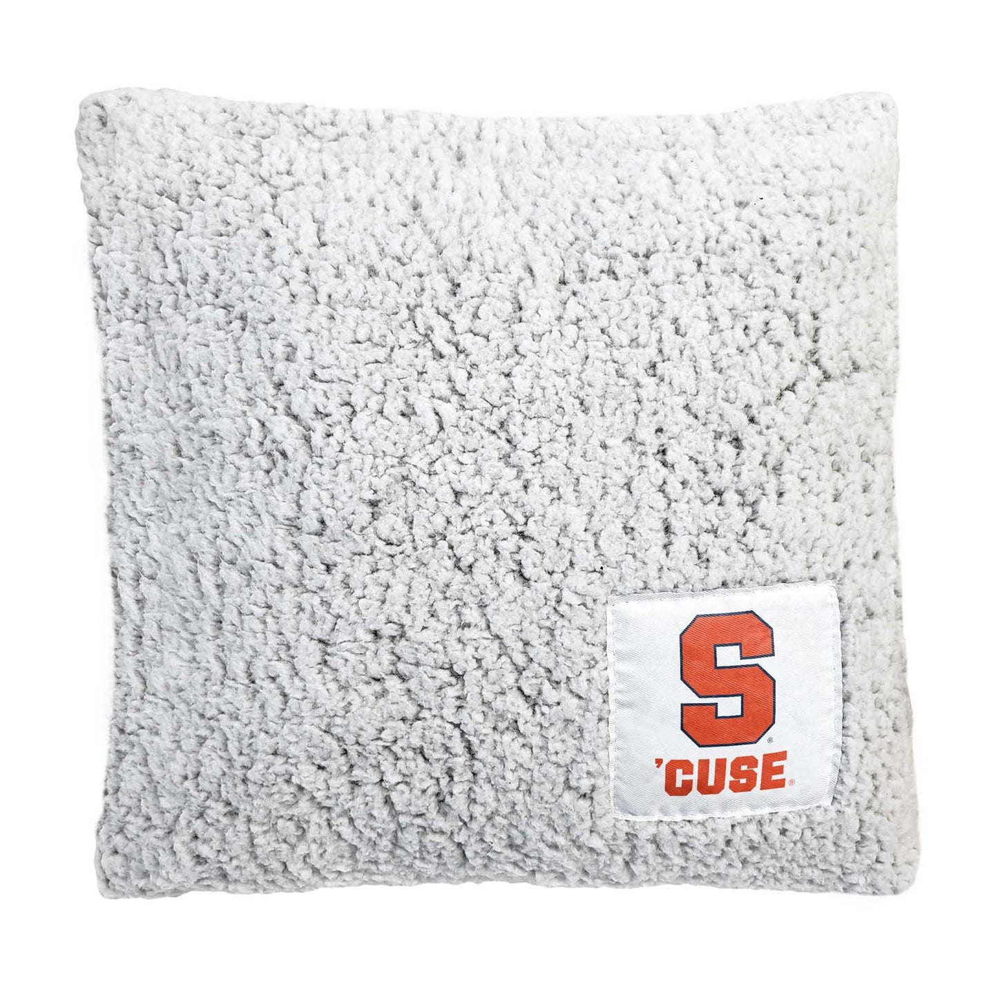 Syracuse Orange Two Tone Sherpa Throw Pillow - Team Color