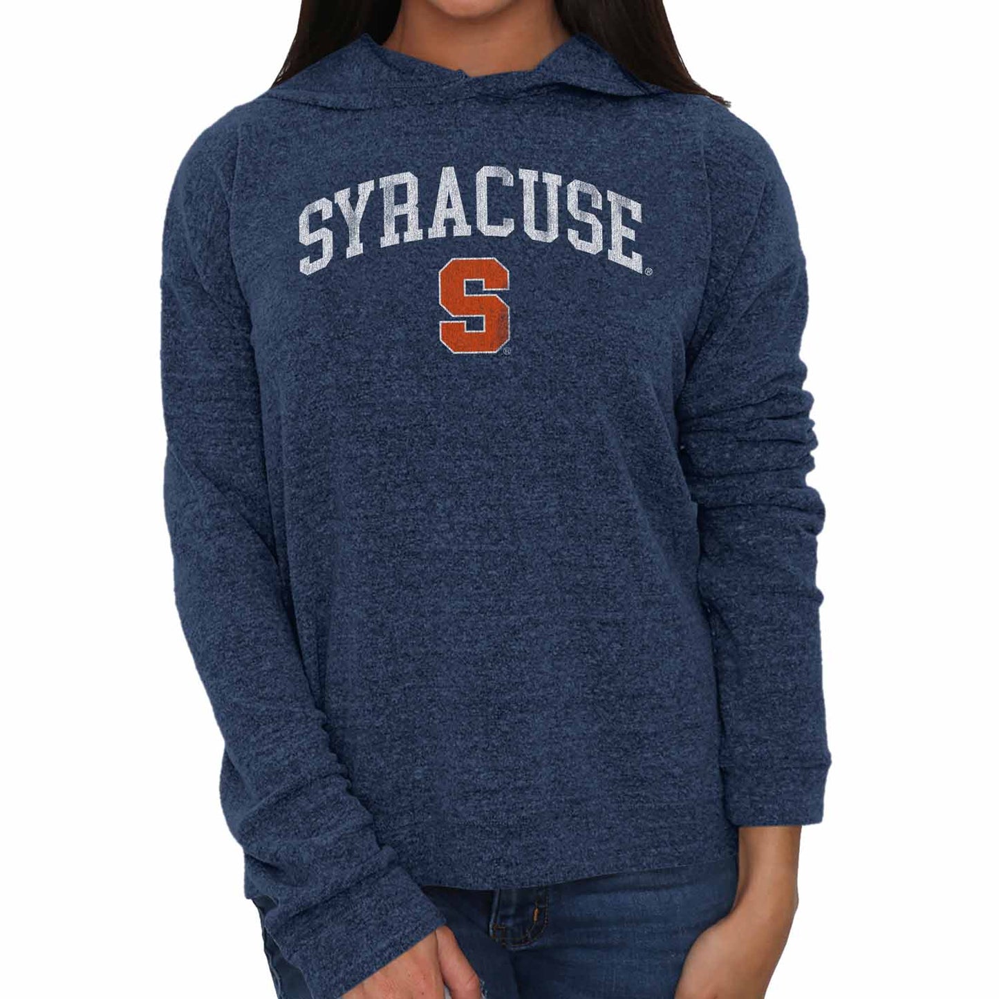 Syracuse Orange NCAA University Women's Hoodie - Navy