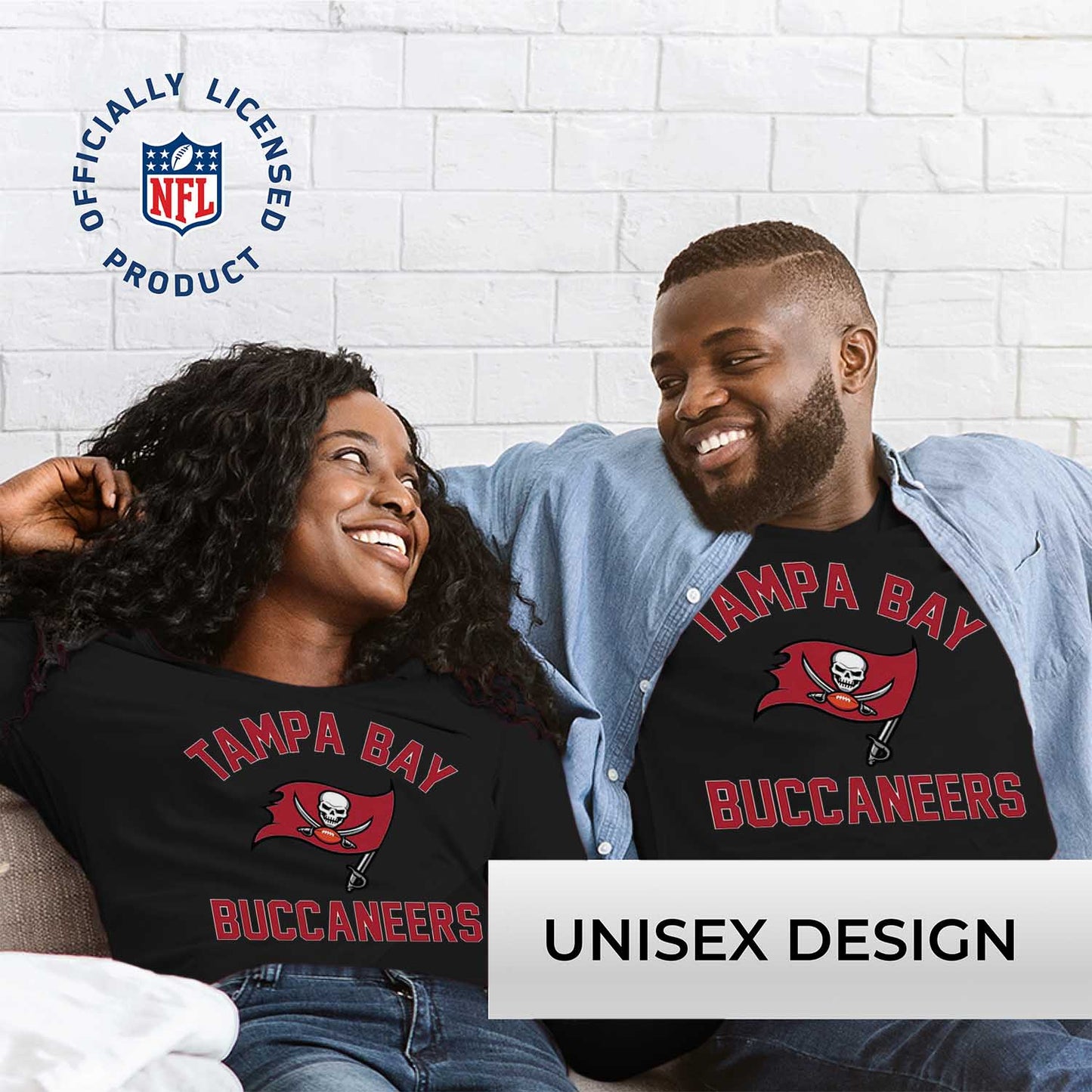 Tampa Bay Buccaneers NFL Gameday Adult Long Sleeve Shirt - Black