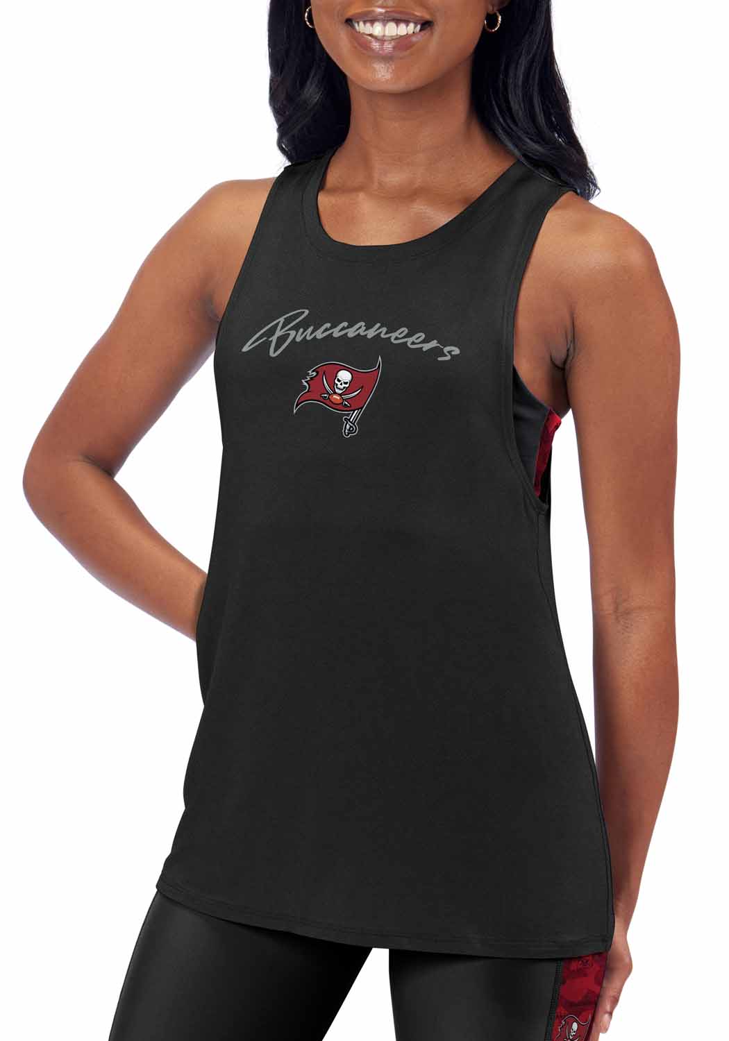 Tampa Bay Buccaneers NFL Women's Muscle Tank - Black
