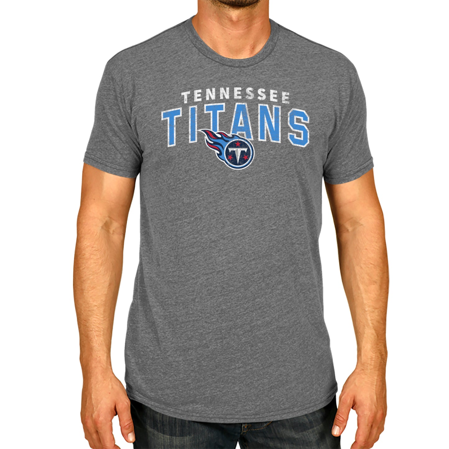 Tennessee Titans NFL Starting Fresh Short Sleeve Heather T-Shirt - Sport Gray