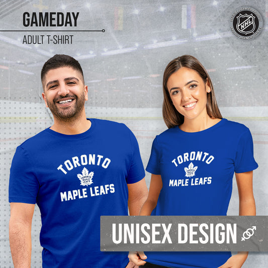 Toronto Maple Leafs NHL Adult Game Day Unisex T-Shirt - Royal