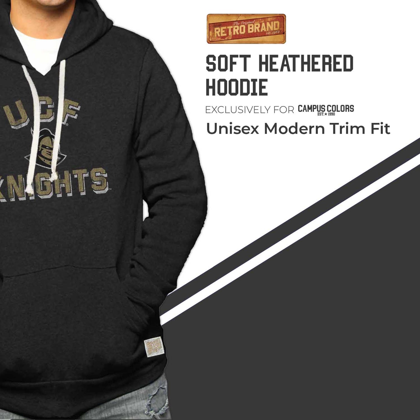 Central Florida Knights Adult University Hoodie - Black