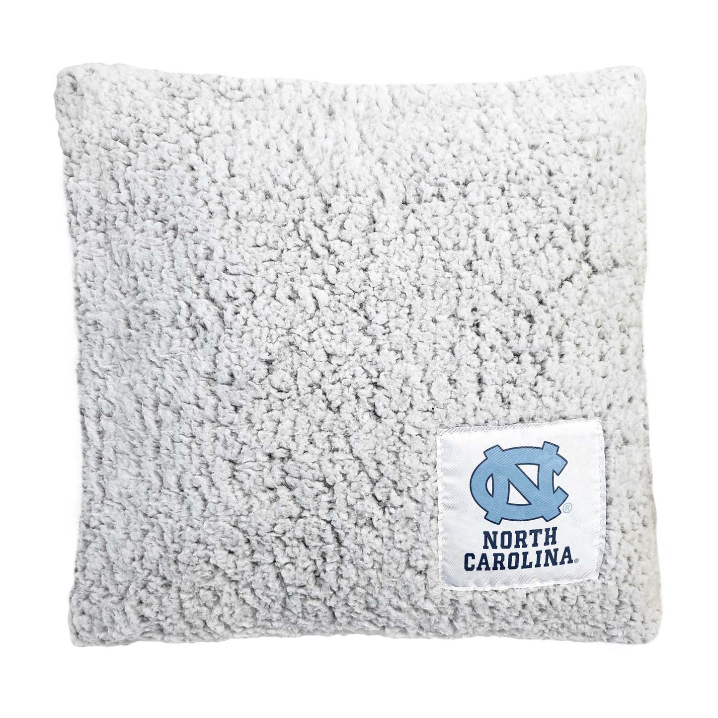 North Carolina Tar Heels Two Tone Sherpa Throw Pillow - Team Color