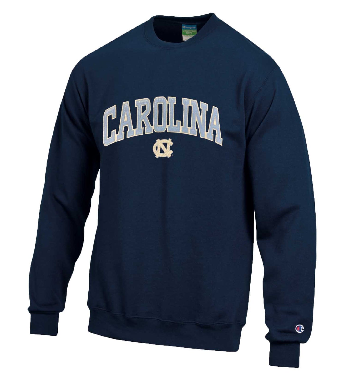 North Carolina Tar Heels Adult Tackle Twill Crewneck - Navy