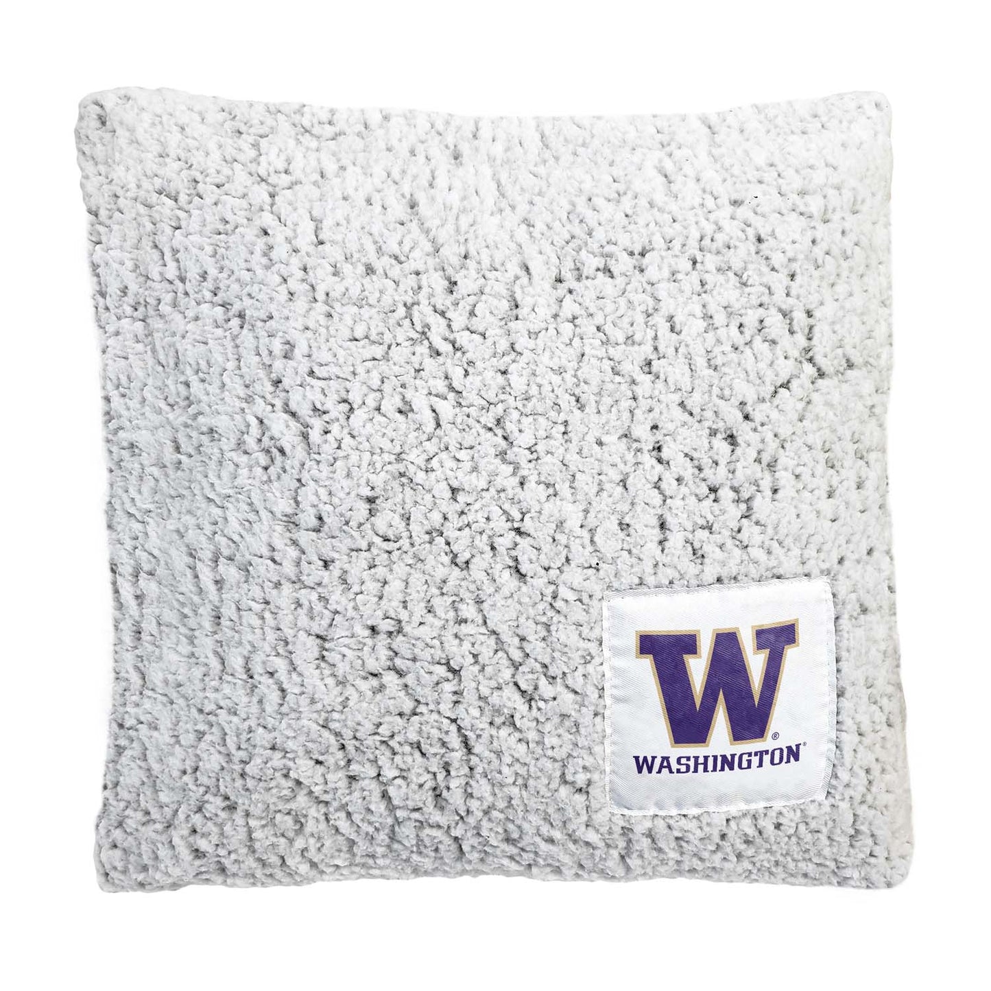 Washington Huskies Two Tone Sherpa Throw Pillow - Team Color