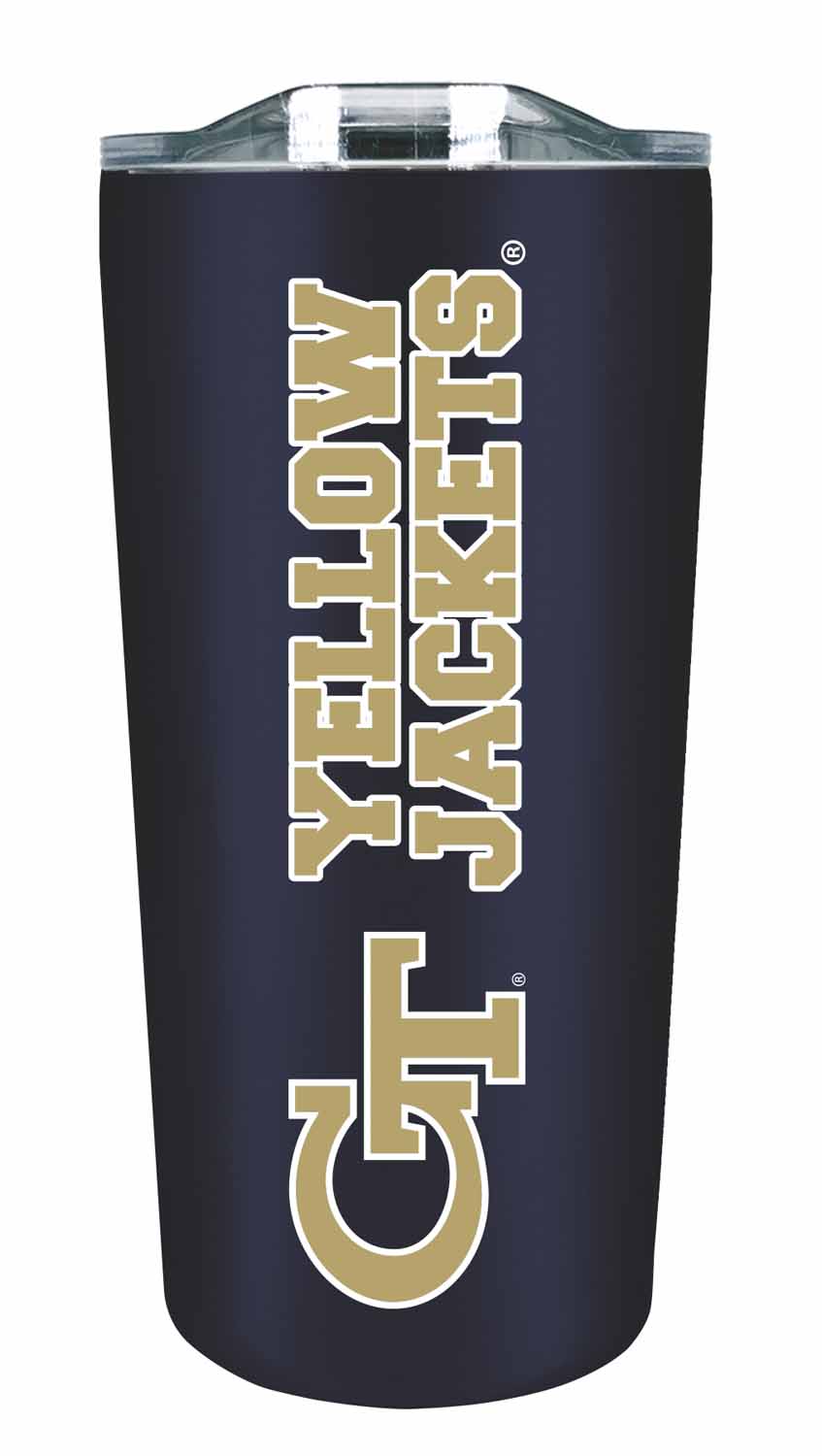 Georgia Tech Yellowjackets NCAA Stainless Steel Tumbler perfect for Gameday - Navy