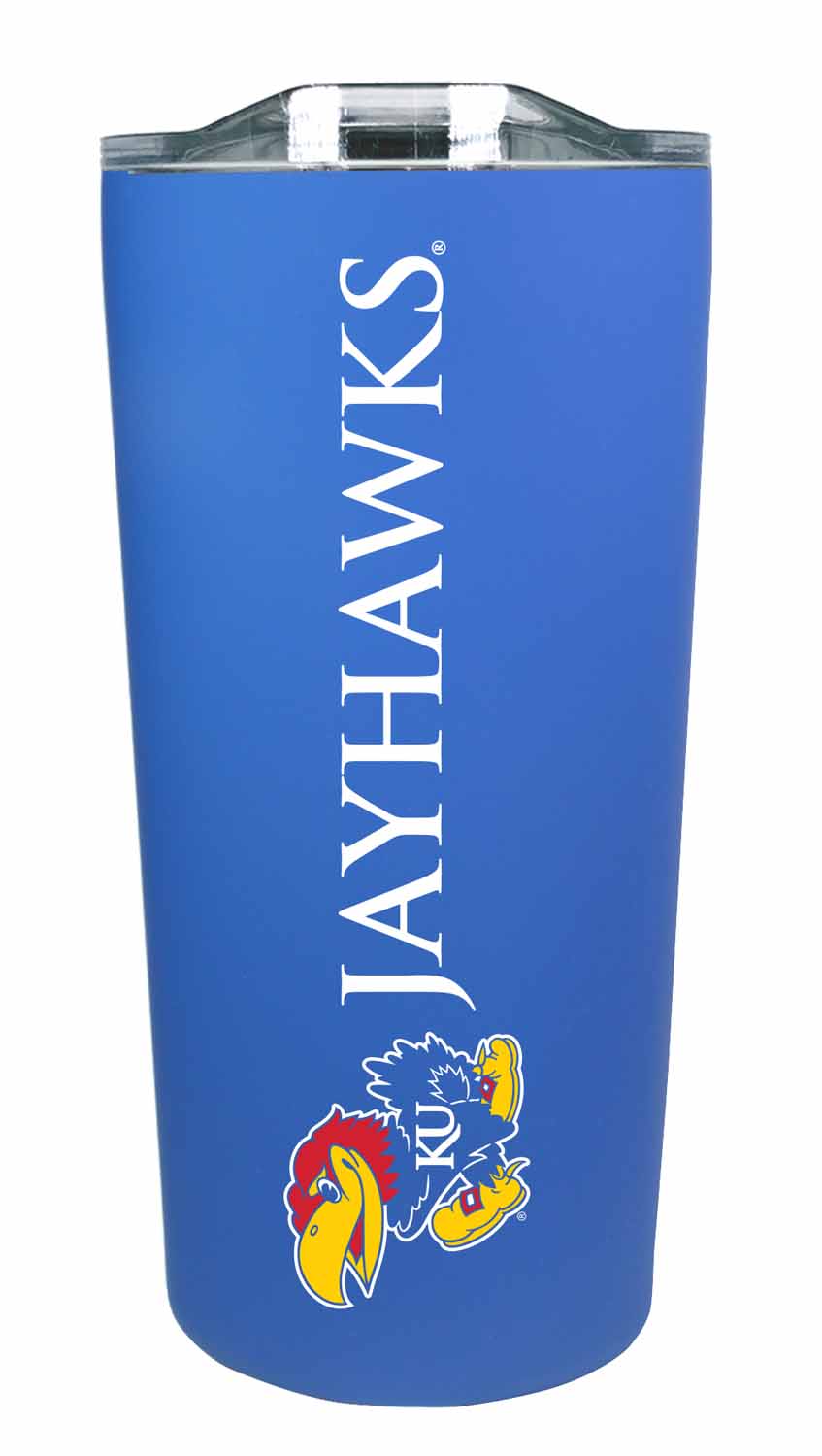 Kansas Jayhawks NCAA Stainless Steel Tumbler perfect for Gameday - Royal