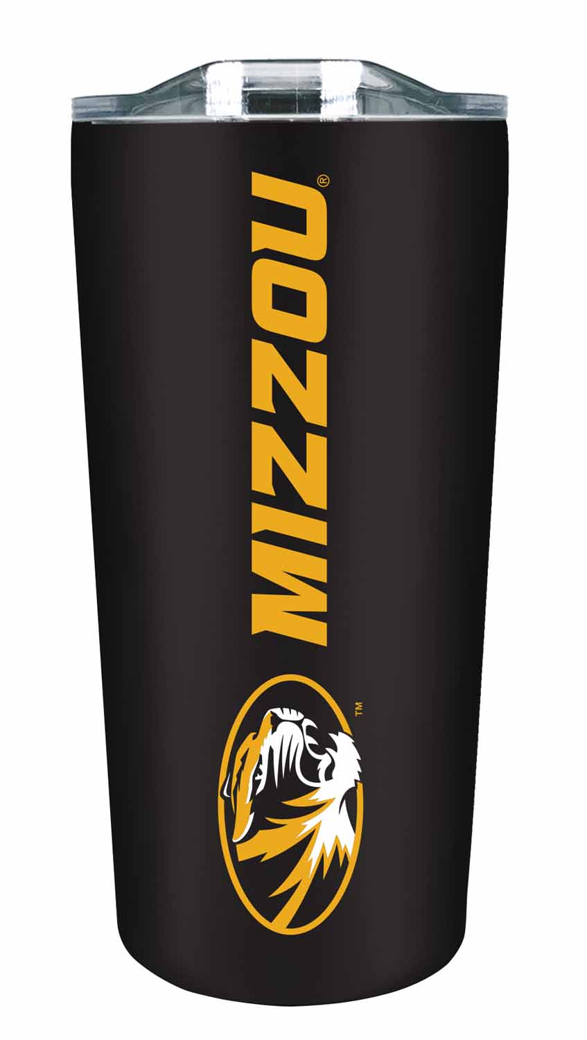 Missouri Tigers NCAA Stainless Steel Tumbler perfect for Gameday - Black