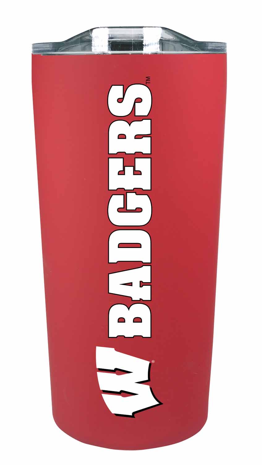 Wisconsin Badgers NCAA Stainless Steel Tumbler perfect for Gameday - Red